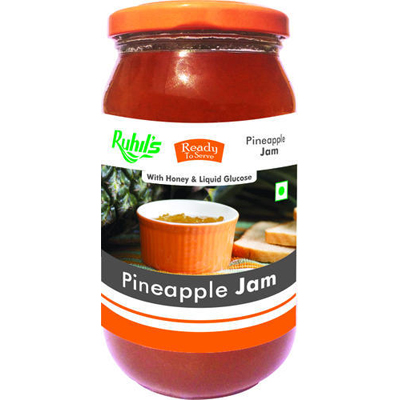 Pineapple Jam With Honey & Liquid Glucose